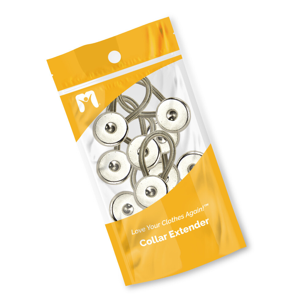 More of Me to Love Dress Shirt Button Up Collar Extender – MultiPack Options