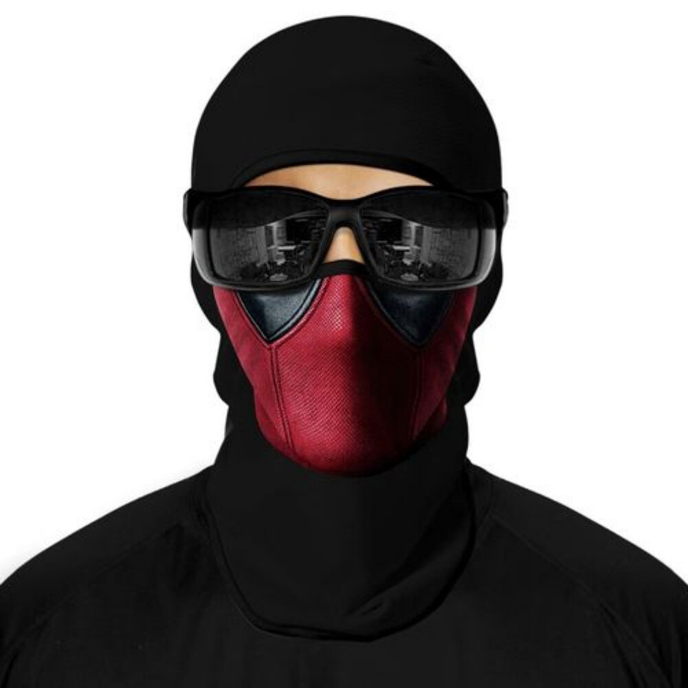 Balaclava Neck Gaiter Bandana Sun Scarf Tube Half Face Mask Skull Cover Headwear
