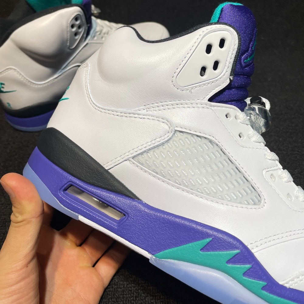 AJ 5 Retro Grape 2025 HQ7978-100 Men Size