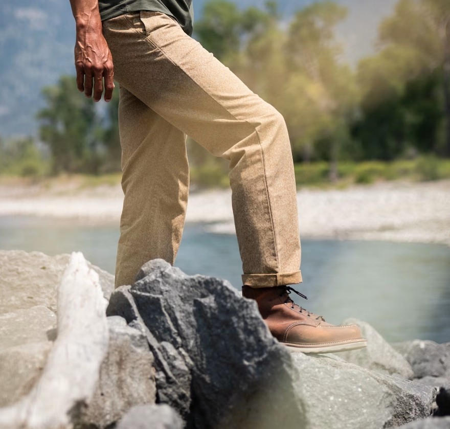The Officer Chino-High-quality cotton provides a soft, purposeful texture .