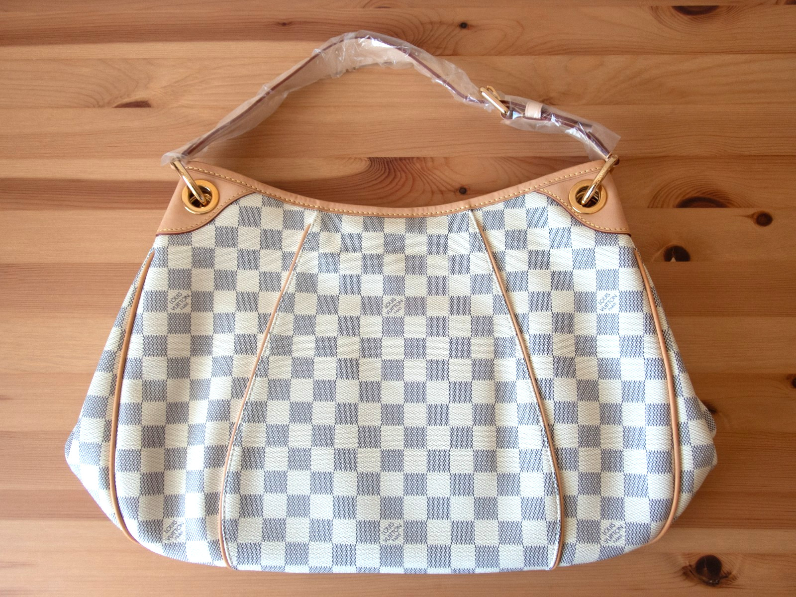 Louis Vuitton Galliera PM Damier Azur Shoulder Bag NEW Unused w/ Dust Bag