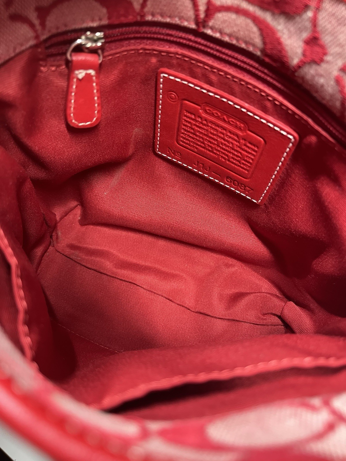 coach vintage mini lunch tote
