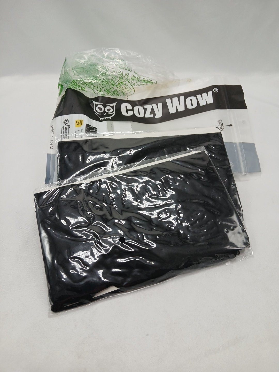 2 Pair Cozy Wow Sheer Pantyhose Black Small 81% Nylon, 19% Spandex NEW Read!