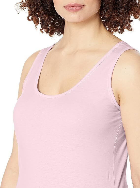 Hanes Scoop Neck Tank Top Sleeveless Lightweight Essential Women