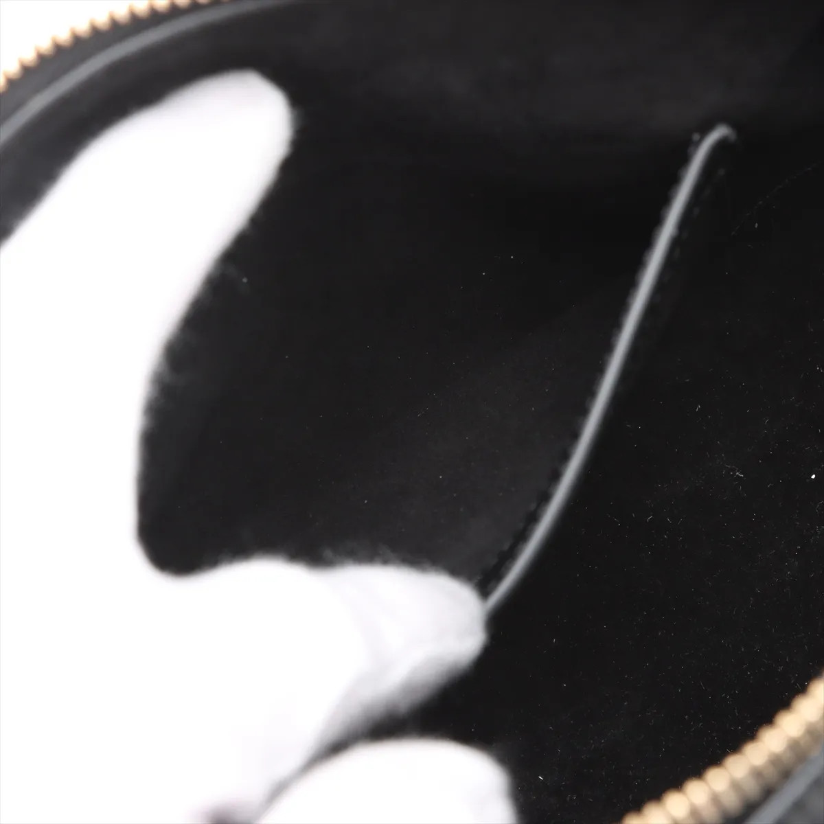 Celine Cuir Triomphe Small Boston Leather 2 Way Handbag Black