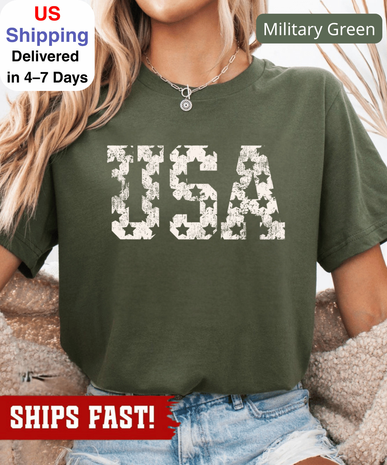 Retro USA Shirt, 4th of July Shirt, Usa T-Shirt, Big USA Tshirt, USA Shirt, Usa