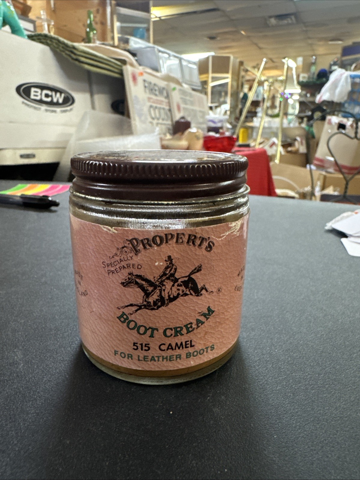 Propert’s Boot Cream for Leather Boots 515 Camel 3.7 oz Pack of 1 Brown