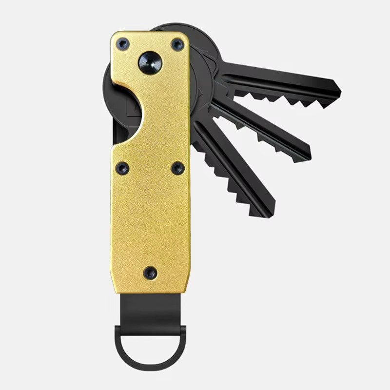 Key Organizer Compact Holder Metal Key Chain Minimalist Key Case Holder for Keyc