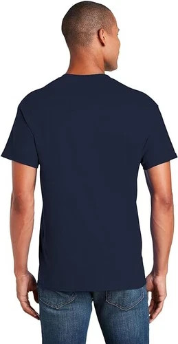 Gildan (5-pack) Navy Bulk Solid Ultra Cotton Short Sleeve Blank Tee T-Shirt S-XL