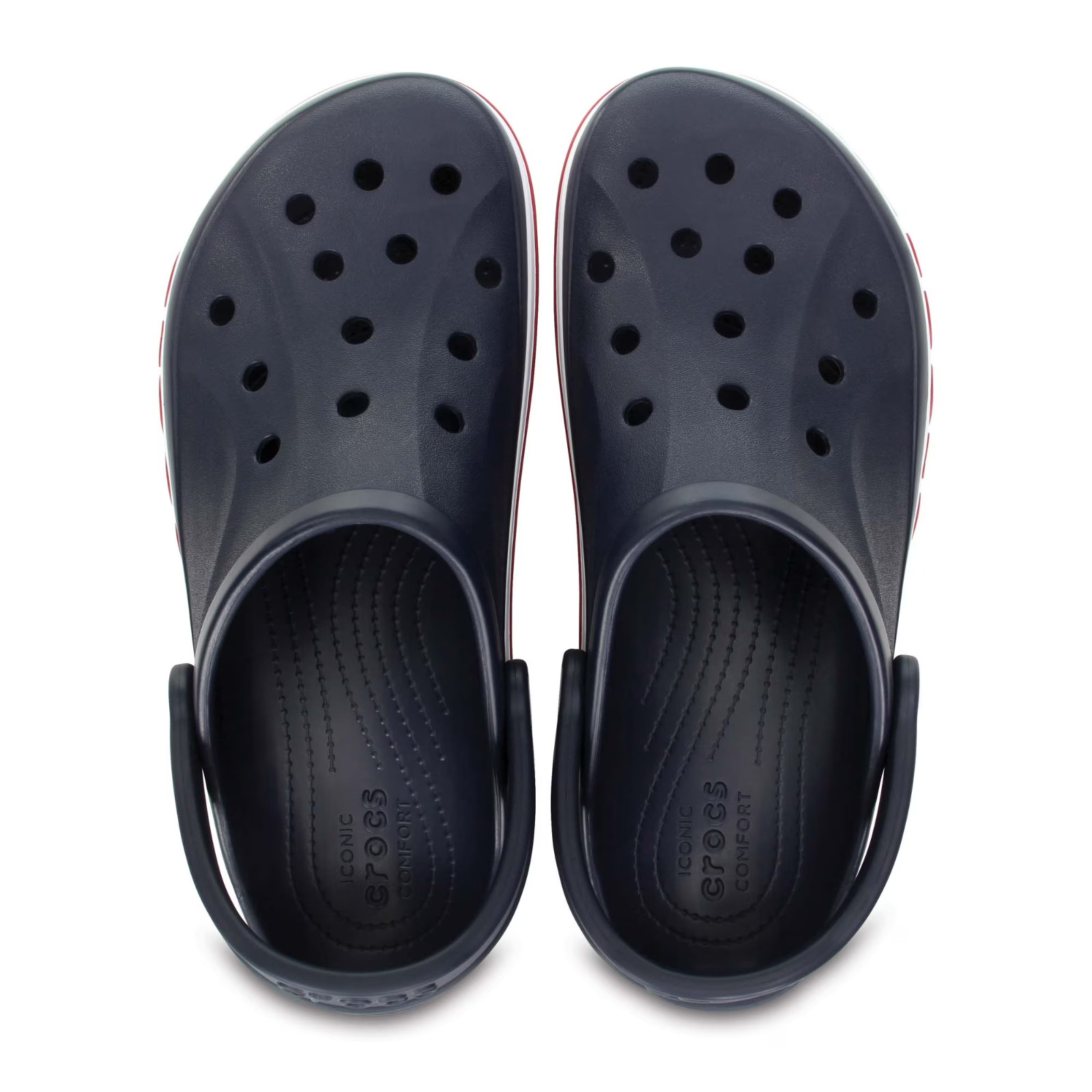 Crocs Unisex Bayaband Clog Men’s Women’s Water-Resistant Comfortable Navy/Pepper
