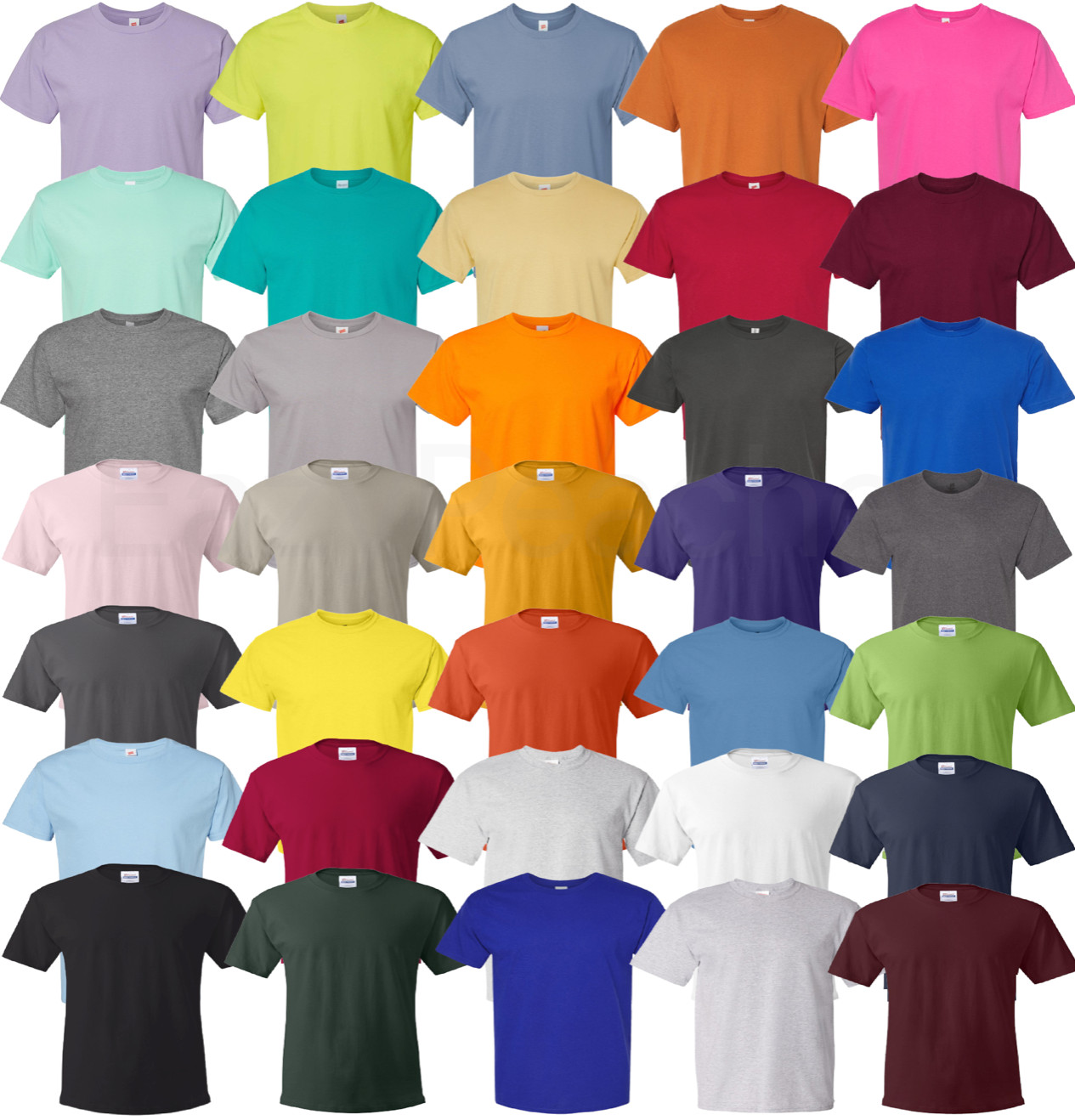 Hanes NEW Men’s Size S M L-2XL 3XL 4XL Tees 100% ComfortSoft Cotton T-Shirt 5280