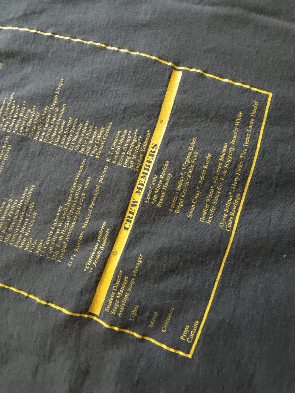 Vintage 1997 MASH TV Show Ursuline academy play M*A*S*H Tee Shirt Medium