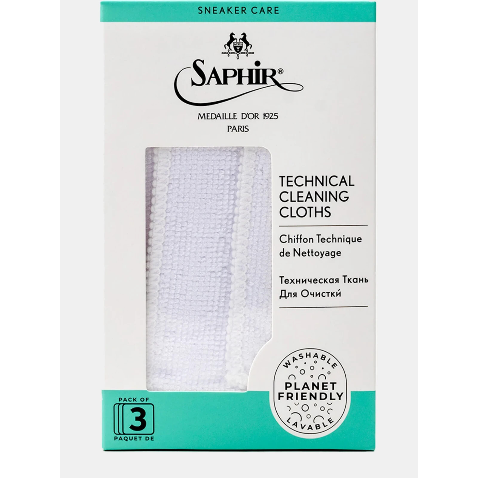 Saphir Medaille d’Or Technical Cleaning Cloths for Sneakers