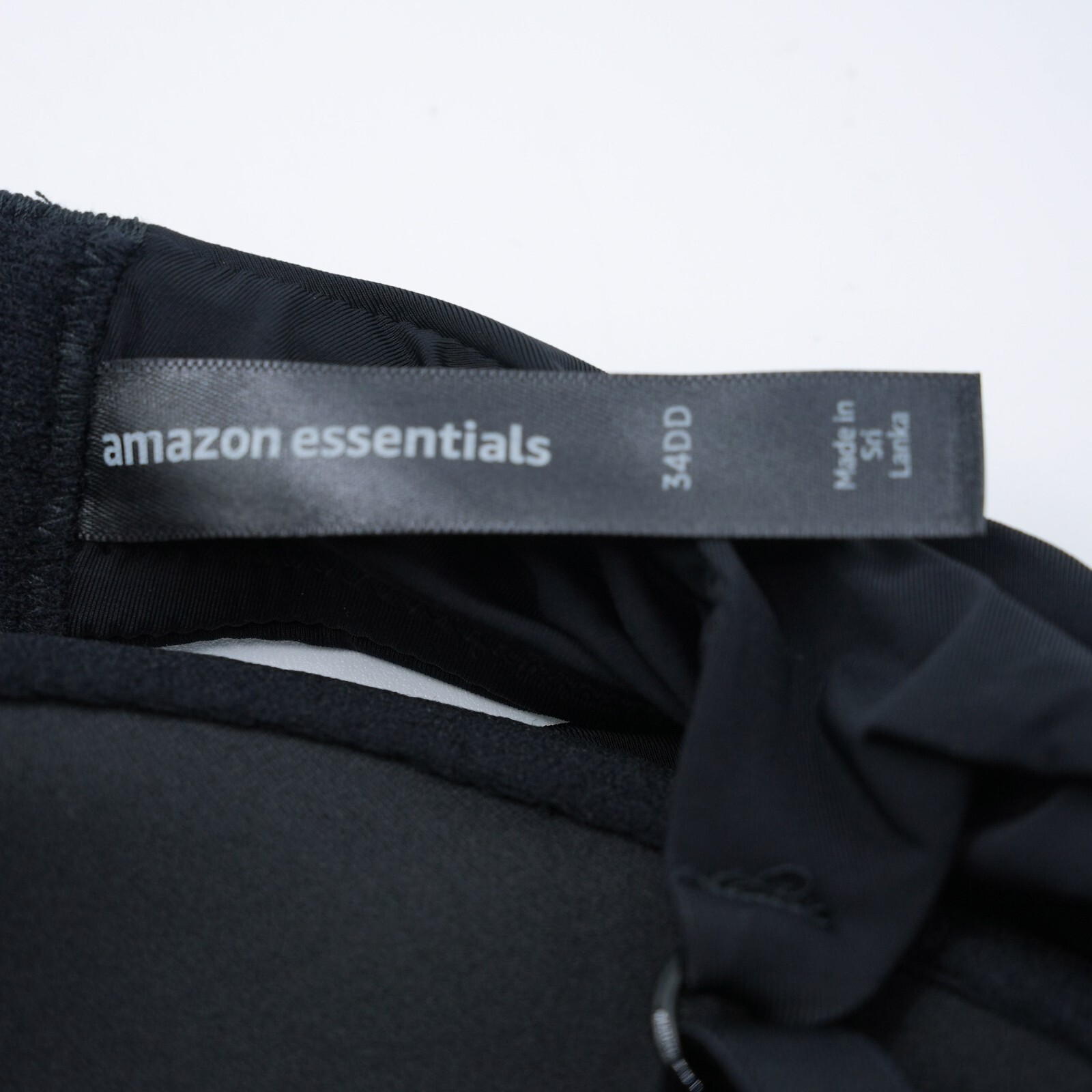 Classic T-Shirt Bras (Set of 2) 34DD Black Amazon Essentials NWT FREE SHIPPING