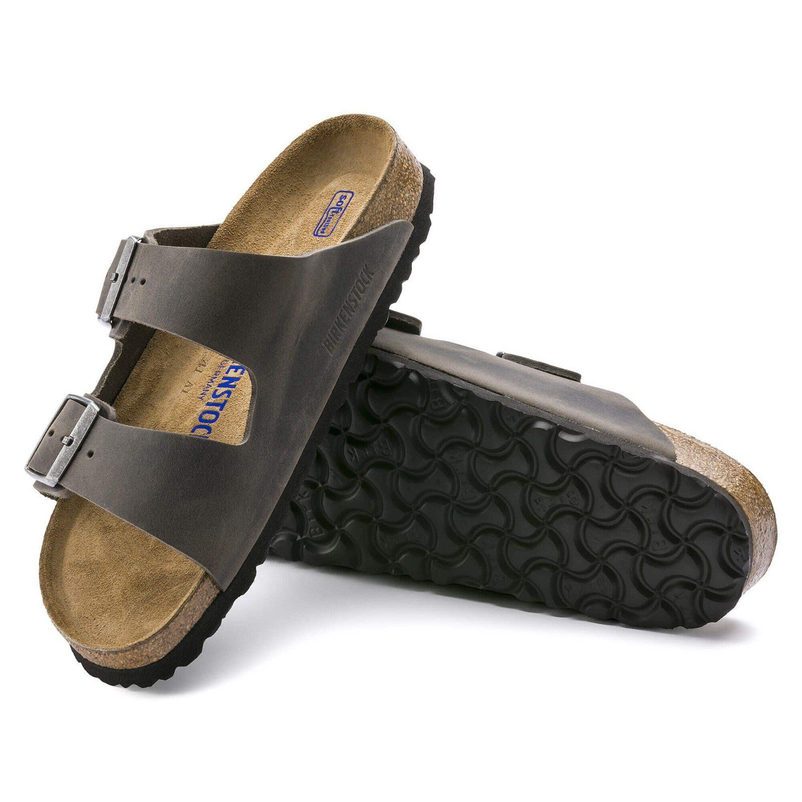 Birkenstock Arizona Soft Footbed Oiled Leather Unisex Sandals Sizes 6-12
