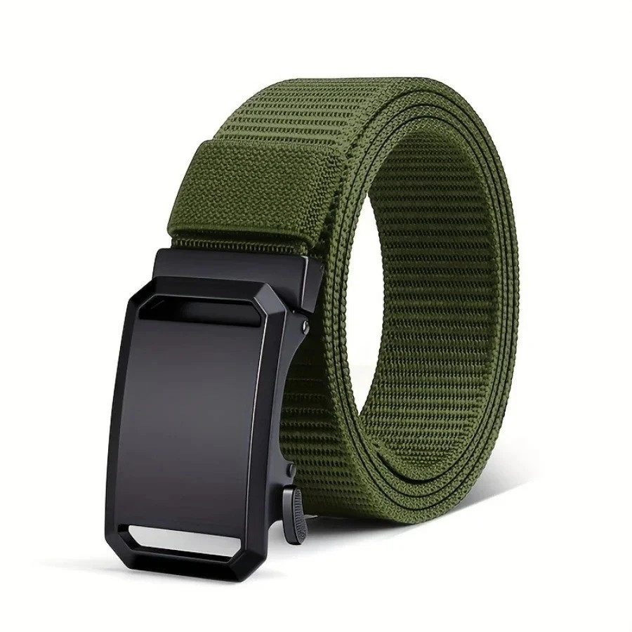 Men’s Stretch Belt Quick Release Belt Magnetic Buckle Elastic Webbing Outdoor