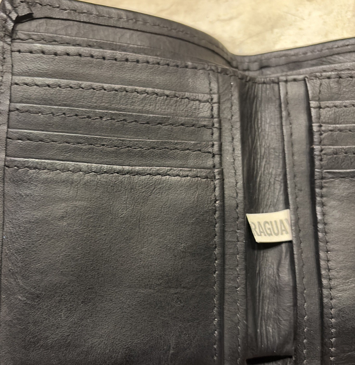 AMERICAN WEST Brown Genuine LEATHER Calf Hair-On Womens Wallet