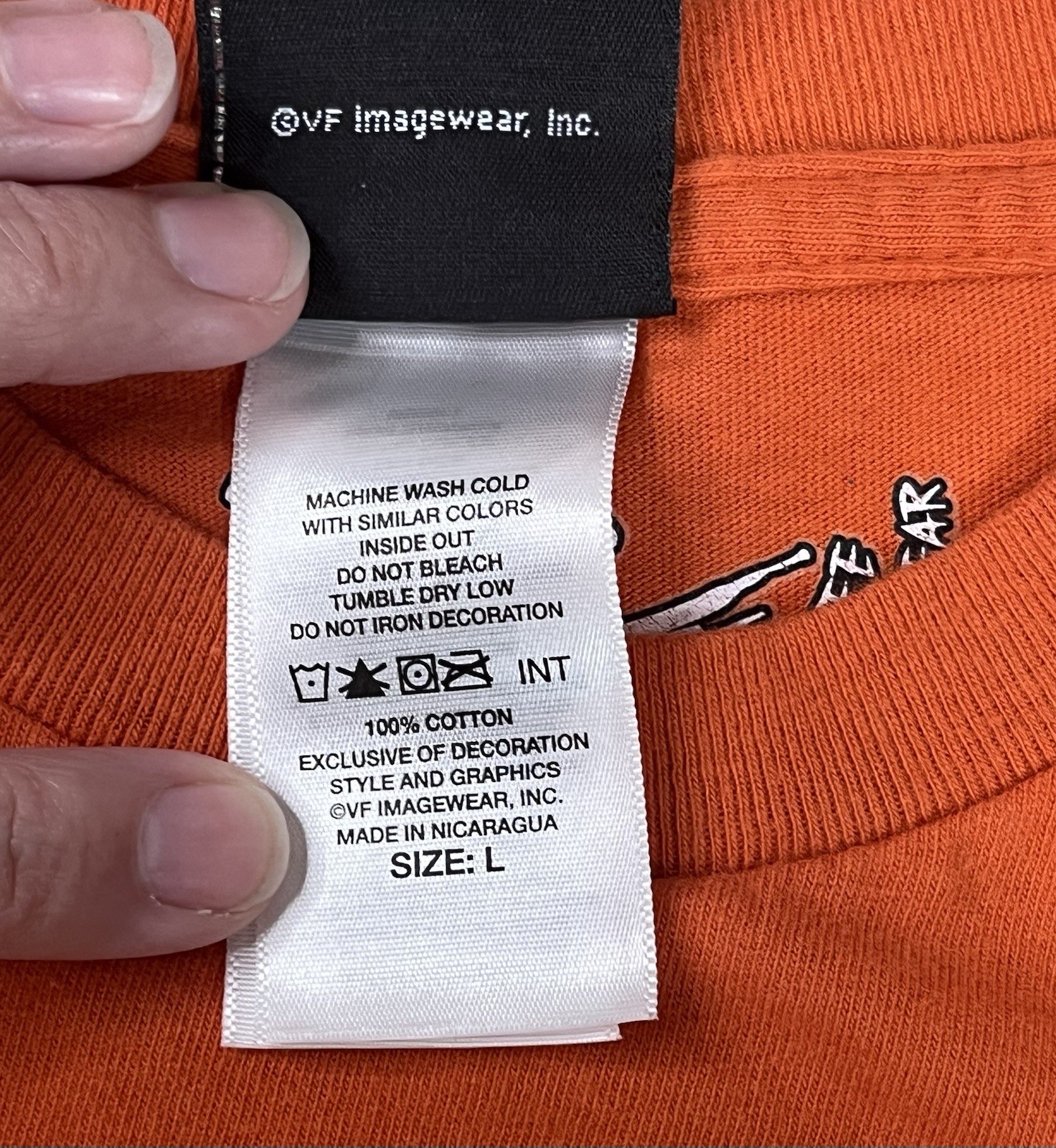 HARLEY-DAVIDSON Kill Devil Hills NC Orange Short-Sleeve T-Shirt Men’s Large