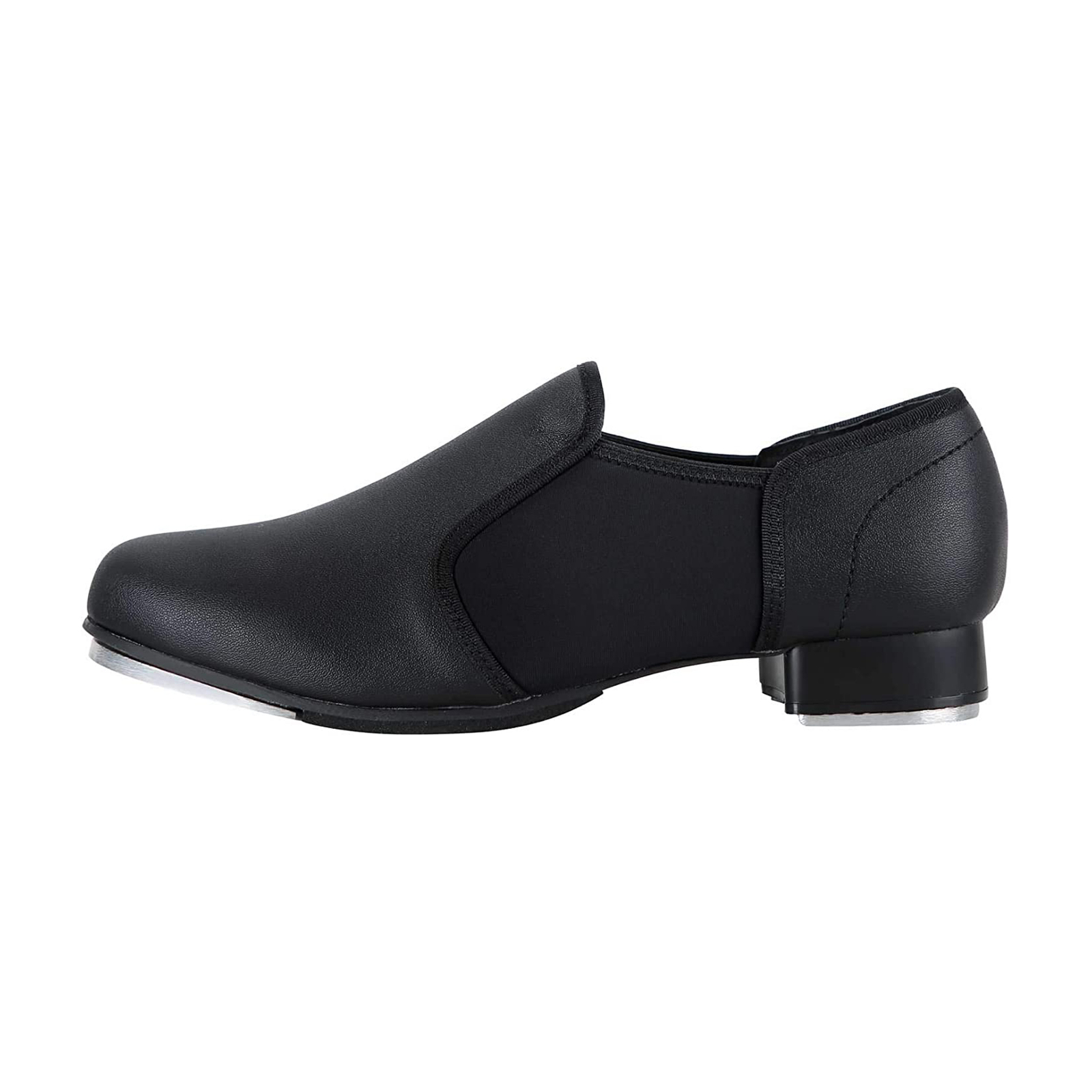 Linodes Unisex PU Leather Slip On Tap Shoe Dance Shoes for Women and Men’s Dance