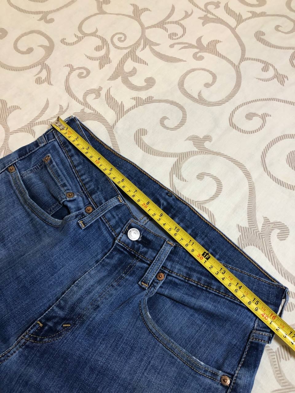 LEVIS 502 31X32 Denim Jeans Slim Fit Straight Leg