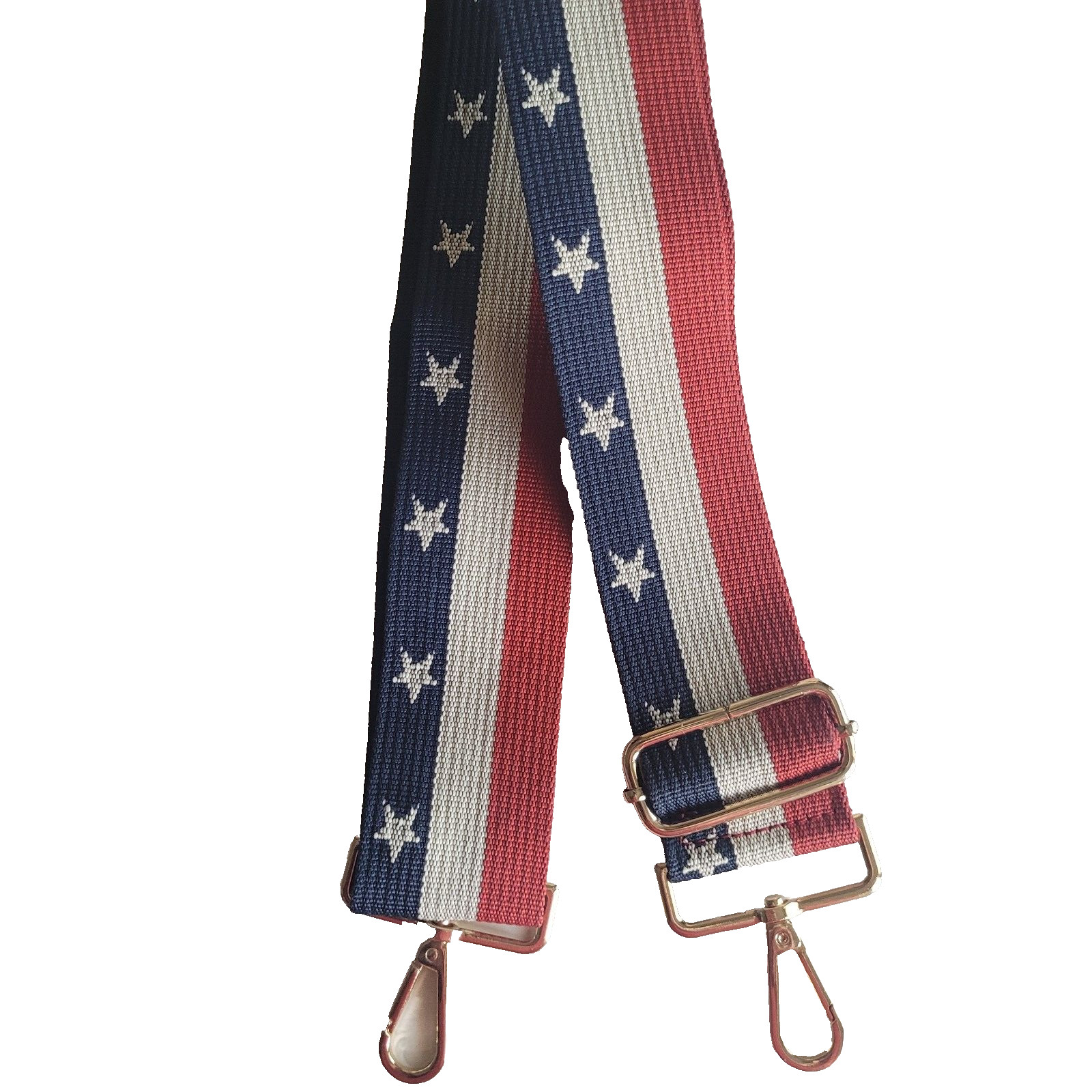 Adjustable Wide American FLAG Crossbody Strap Handbag Cell Phone Carry Lanyard