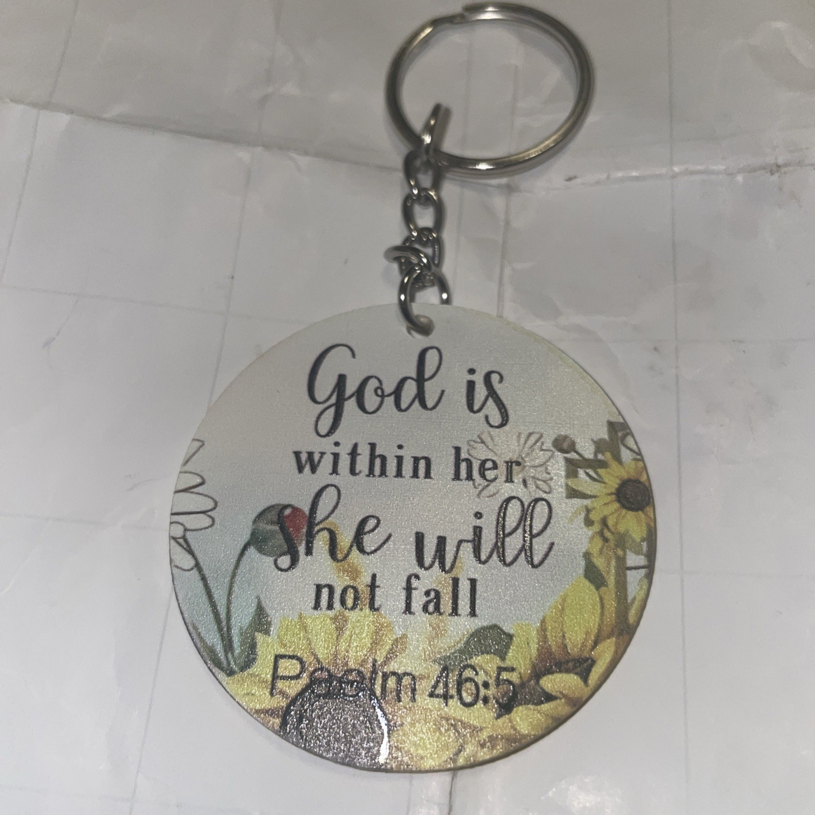 inspirational keychain