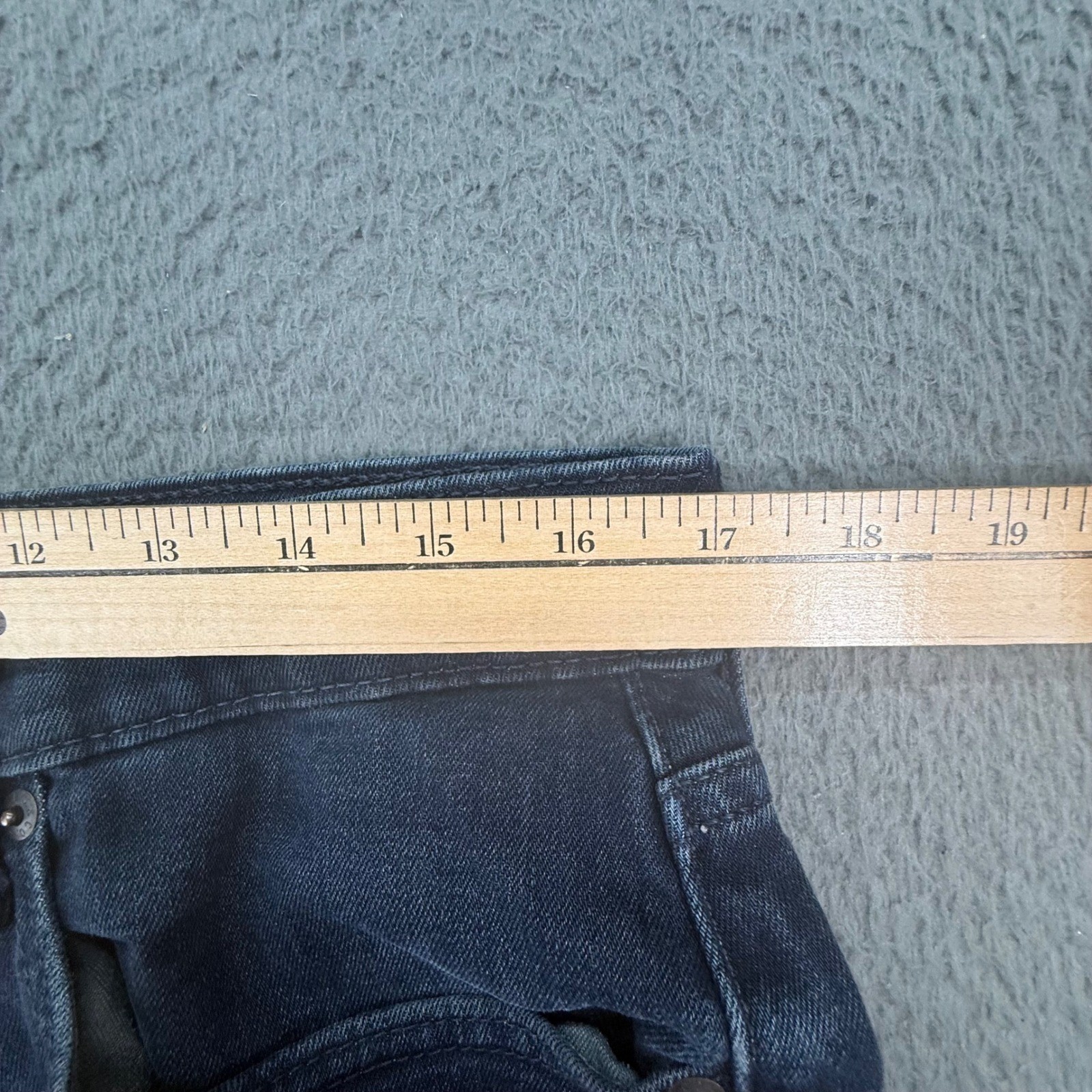 Levi’s 512 Slim Taper Jeans Mens 34×29.5 Blue Dark Wash All Seasons Tech Stretch