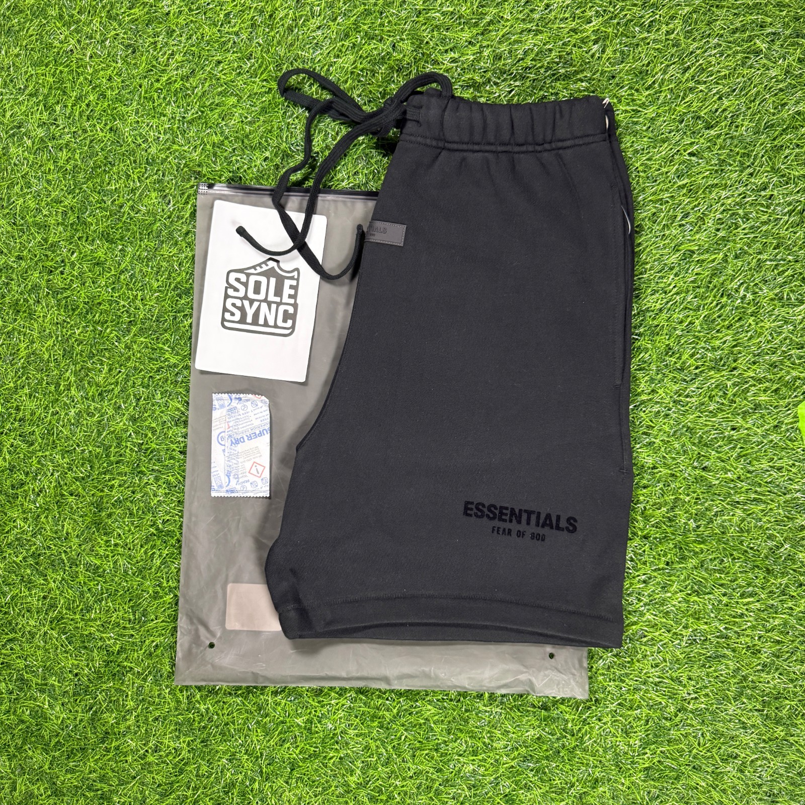 Fear of God Essentials Shorts SS22 Stretch Limo Black – 100% Authentic (XS-XL)