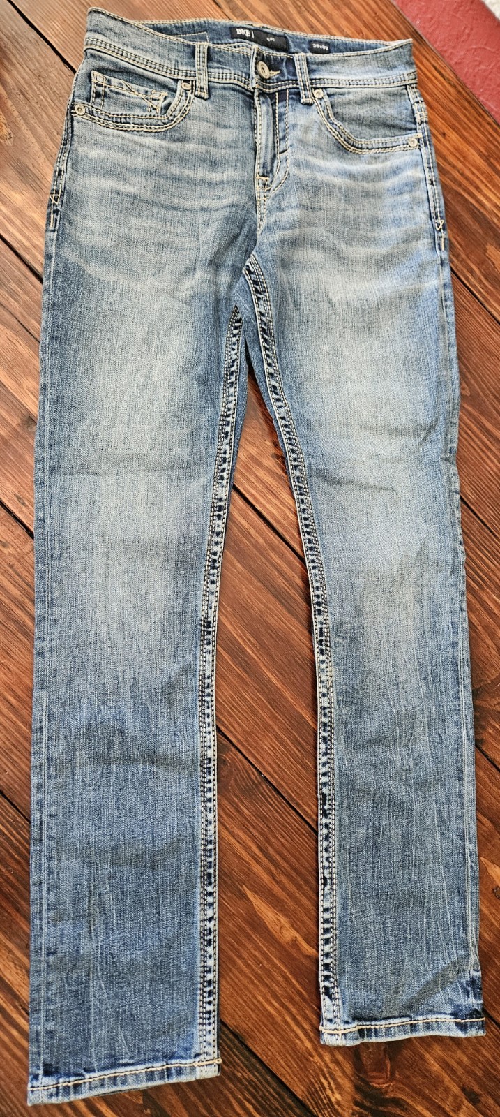 Buckle Jeans Mens 29×32 Blue Alec Straight Leg Light Wash BKE Denim