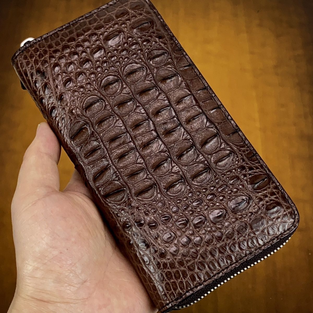 Mens Leather Wallet Zipper Card Holder Long Phone Purse Clutch Handbag Billfold
