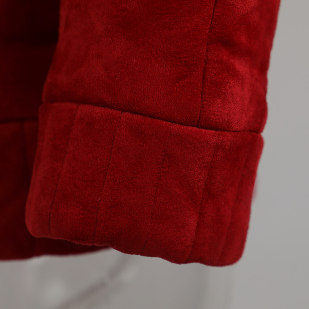 For Cosplay The Next Generation Captain Picard Red Duty Uniforms TNG Top Jacket