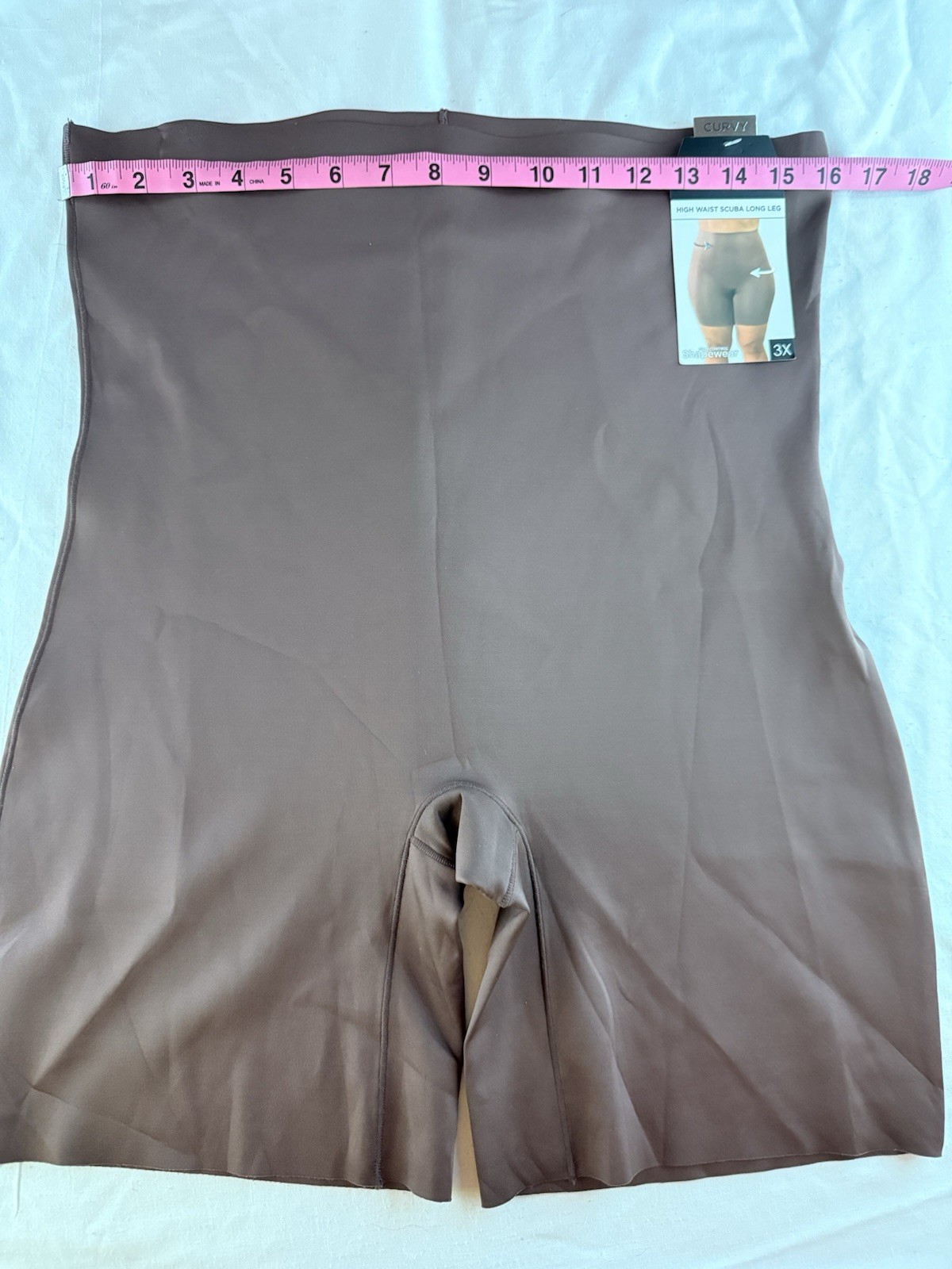 Under Where? Black High Waist Seamless Shapewear Shorts Moderate Compression 3X