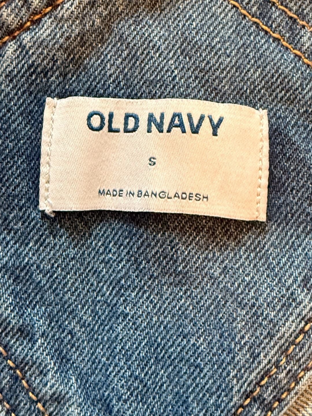 Old Navy Denim Overall Shorts Size S