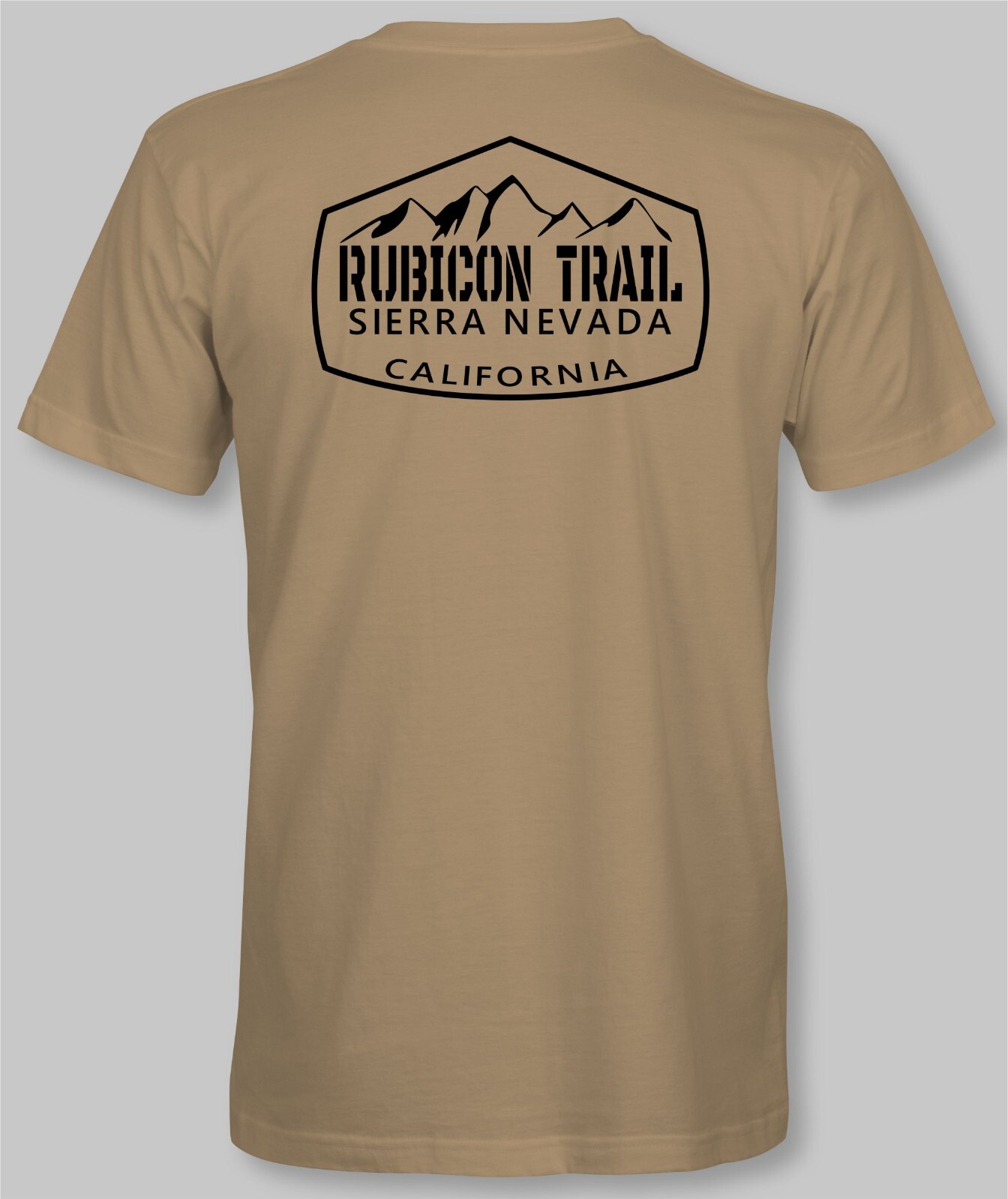 The Rubicon Trail T-Shirt 4×4 4wd off road roading california 4-wheeling