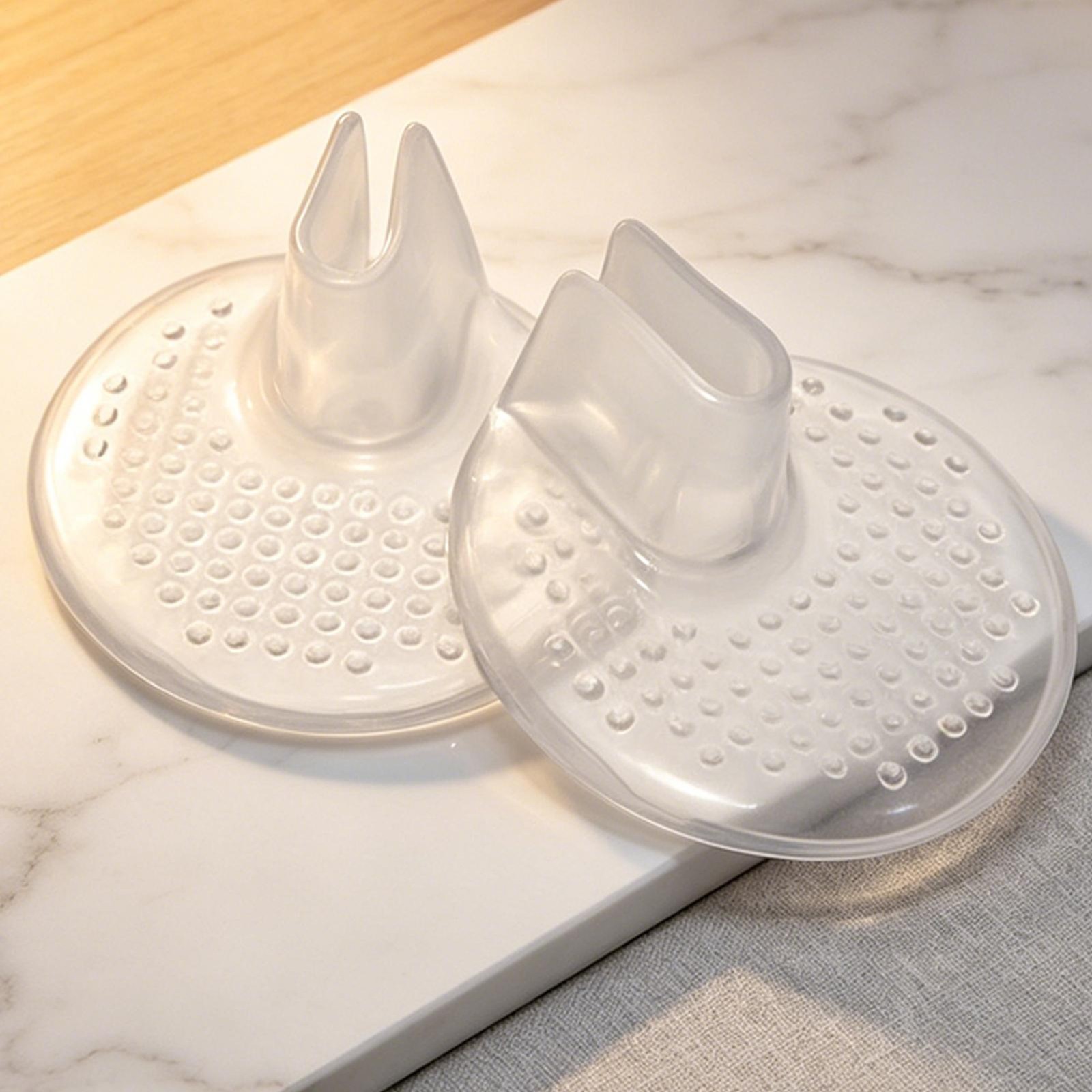 Silicone Thong Sandal Toe Protectors Gel Cushion Flip Flop Guards 1 Pair Set