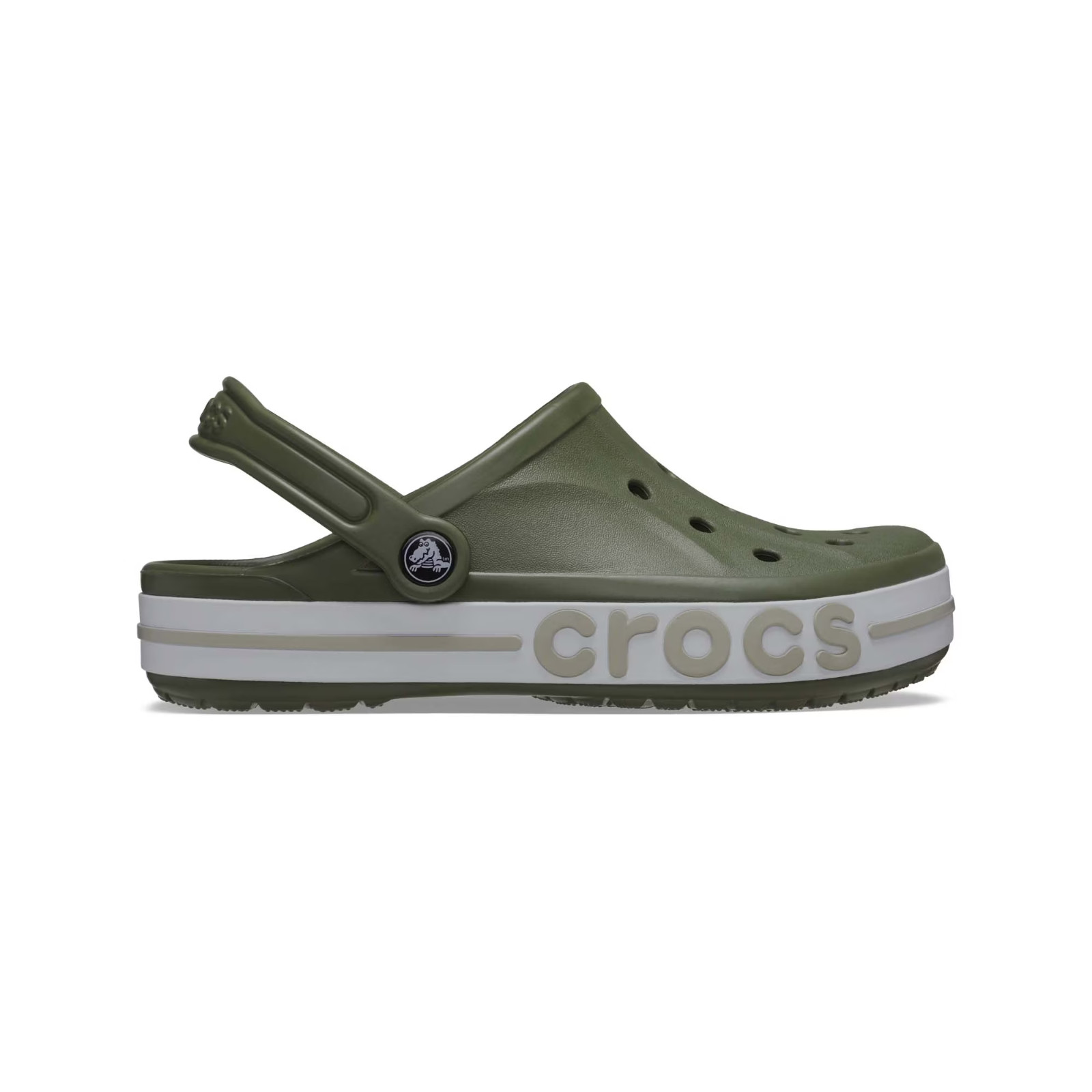 Best seller! Authentic Crocs Unisex Bayaband Clog Ultra Light Army Green