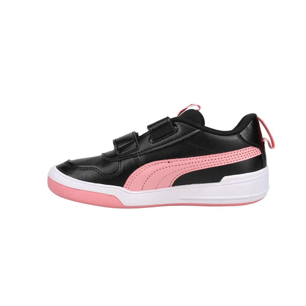 PUMA Multiflex Synthetic Slip On Toddler Girls Black, Pink Sneakers Casual Shoe