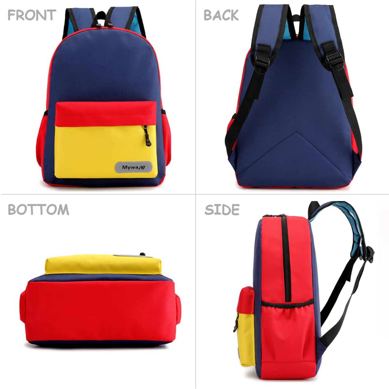 13 inch Kids Preschool Toddler Backpack Cute Cool Lightweight Daypack For Boy…