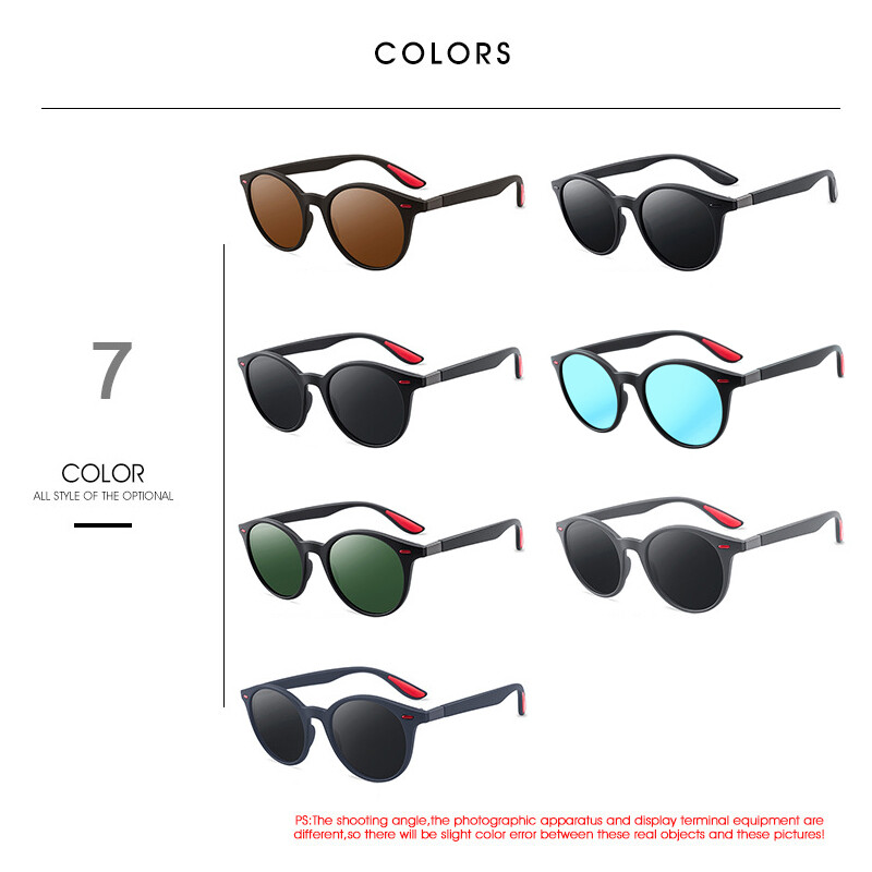 Polarized Sunglasses Men Women Classic Retro Designer Style Sun Glasses Eyewear