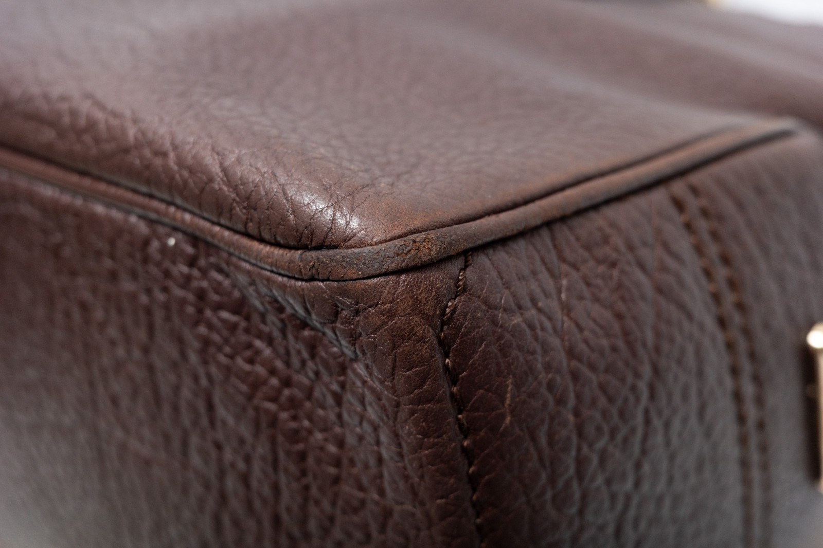 CELINE Boogie Bag BrownLeather Hand bag Auth from JAPAN