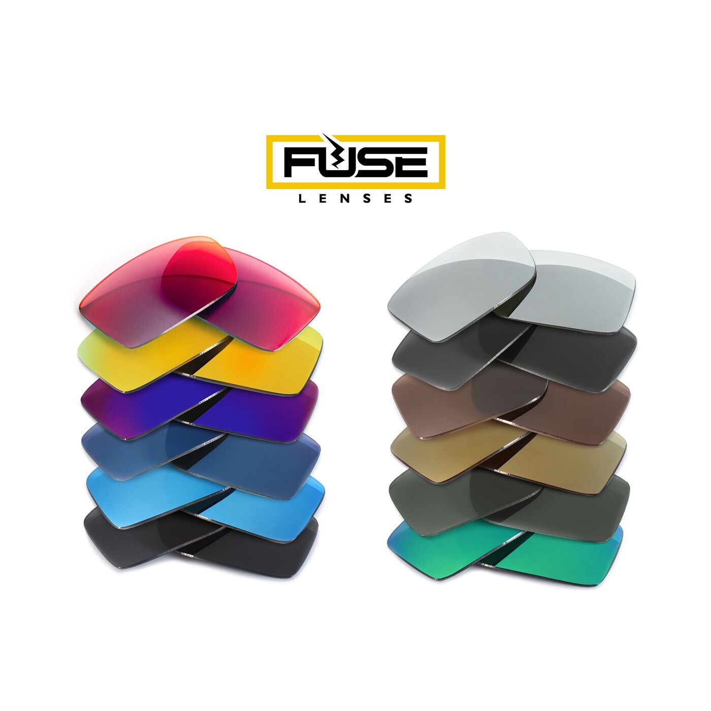 Fuse Lenses Replacement Lenses for Costa Del Mar Rinconcito