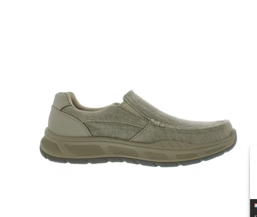 Skechers Men’s Cohagen Vierra Relaxed Fit Slip-On Casual Loafer WIDE