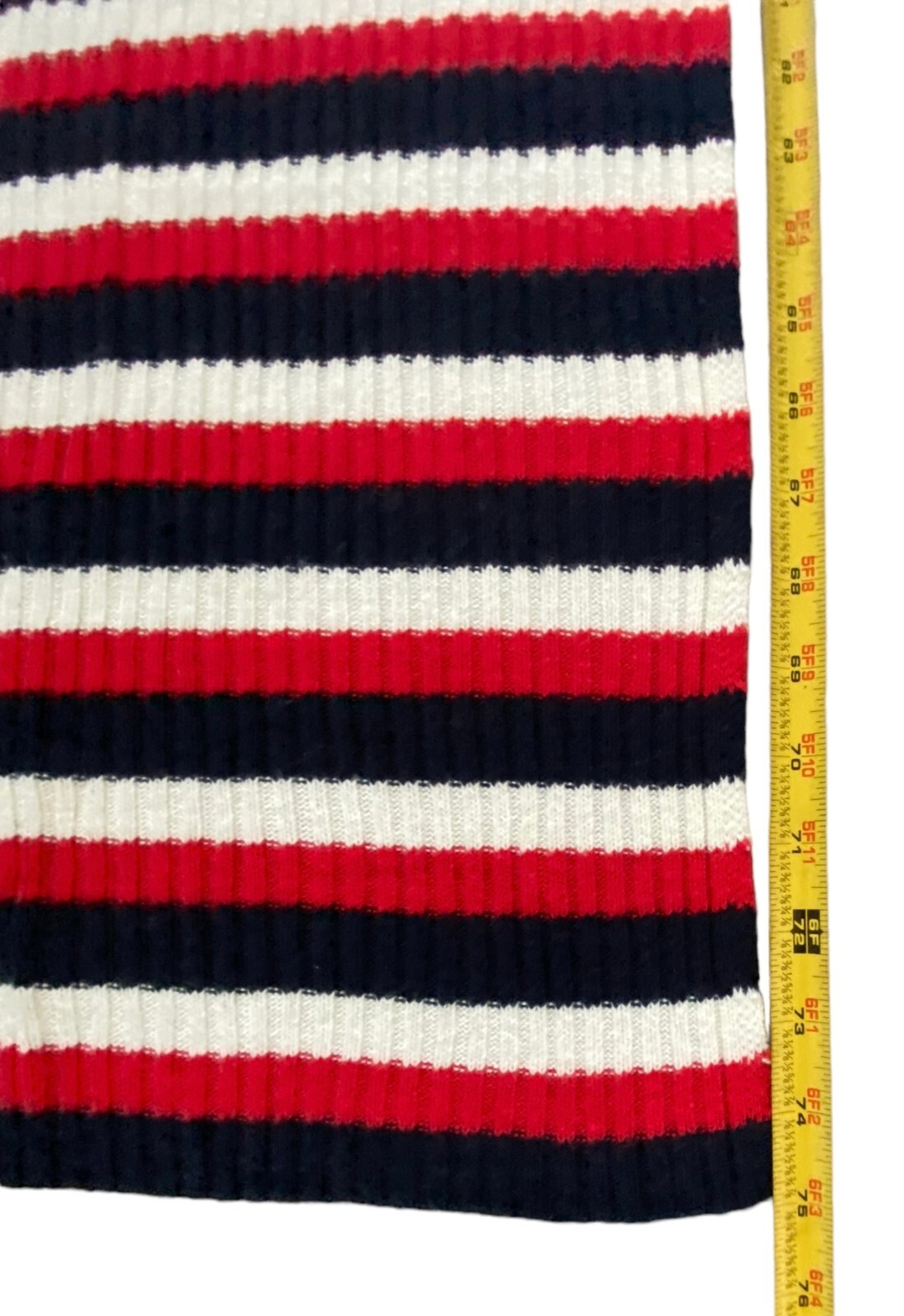 Tommy Hilfiger Winter Scarf Neck Warmer Logo Red White Blue Buyer’s Choice New