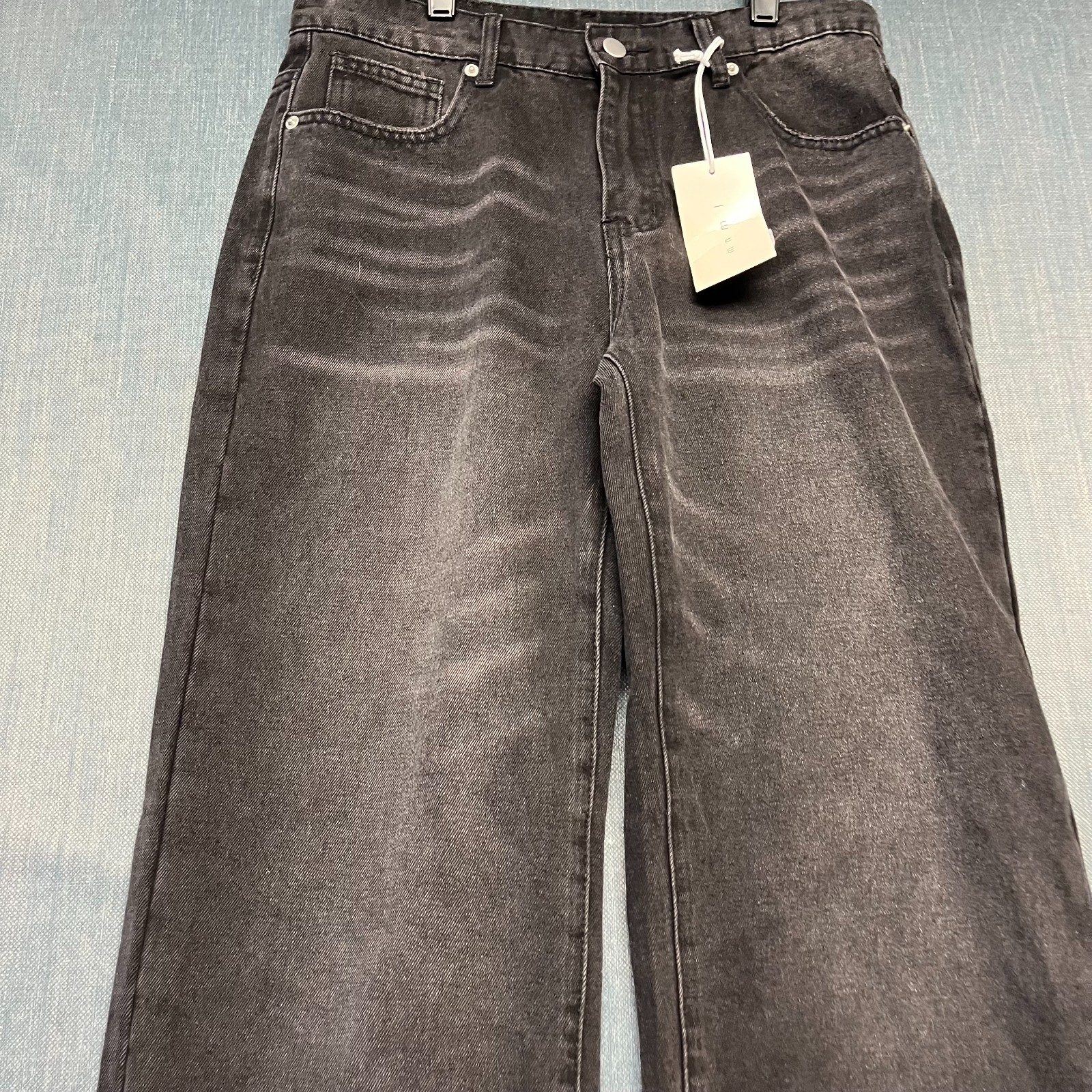 MNML Men’s Jeans Size 30×34 Black Baggy Every Day Denim Loose Fit Vintage