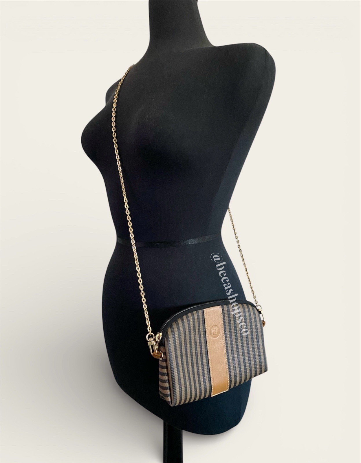 Crossbody Oval Chain Strap Replacement for Louis Vuitton Pochette 48”