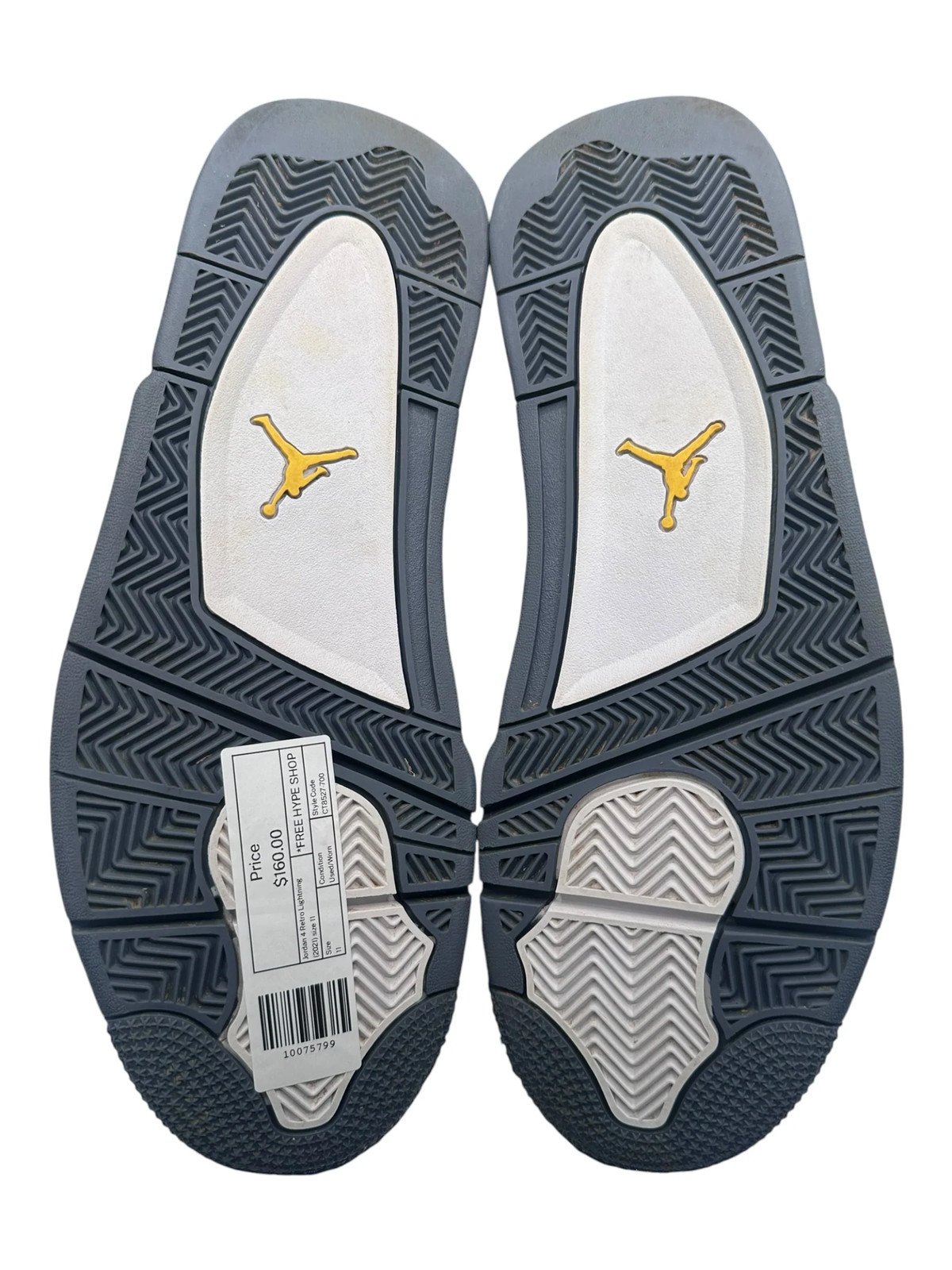 Jordan 4 Retro Lightning (2021) size 11 – Used/Worn