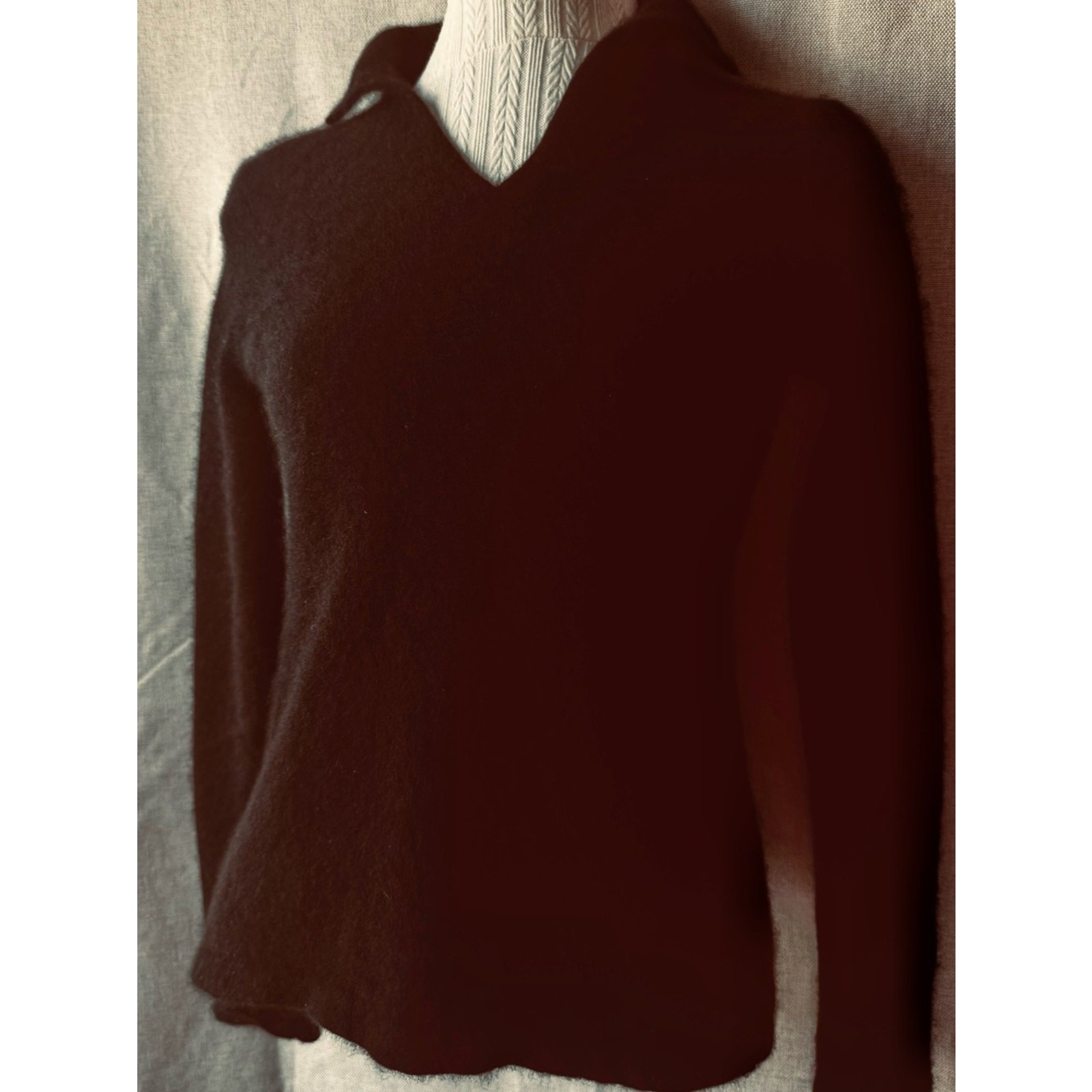 🖤🖤 Peck & Peck 100% Cashmere • Raven Black • Tiny But Mighty