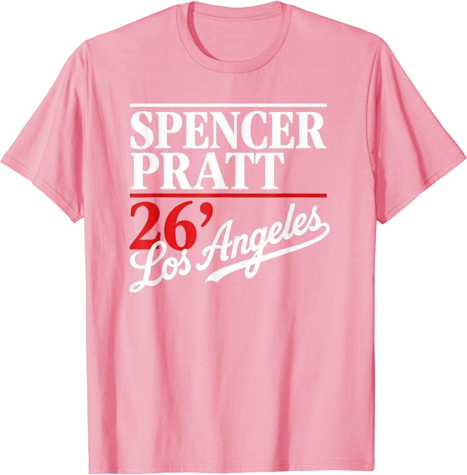 Spencer Pratt for LA Mayor California Vibes Design T-Shirt T-Shirt