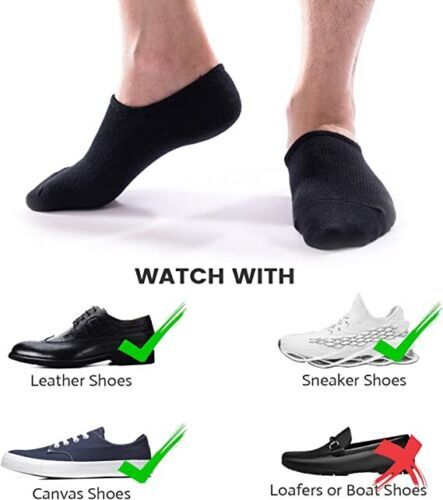 Lot 1-12 Pairs Mens Womens Ankle Socks Sport Cotton Crew Socks Low Cut Invisible