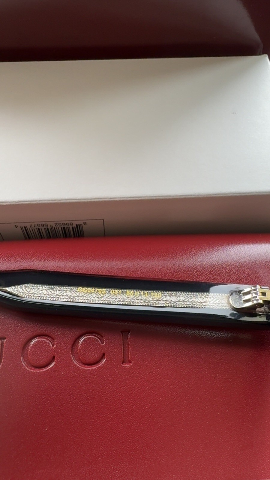 Gucci GG0479S Unisex Aviator Acetate Sunglasses Black Yellow Men And Women